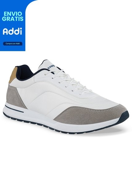 Tenis Clix Blanco Para Hombre Croydon