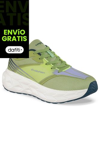Tenis Running Bukir Verde Croydon Para Mujer Croydon