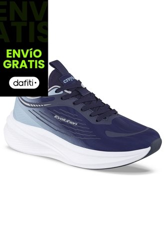 Tenis Running Teji Azul Osc Croydon Para Mujer Croydon