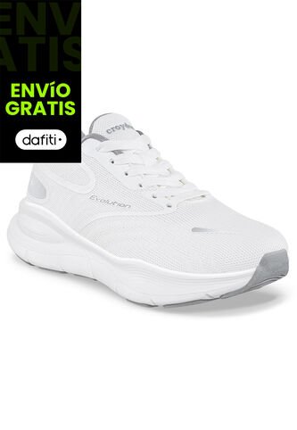 Tenis Running Potema Blanco Croydon Para Mujer Croydon