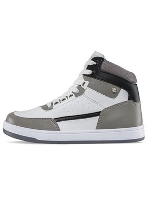 Tenis Saitama Blanco-Gris Para Hombre Croydon