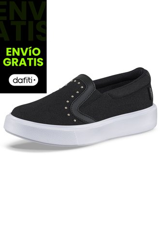Tenis Casuales Cres Negro Croydon Para Mujer Croydon