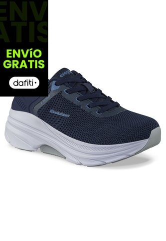 Tenis Running Soline Azul Osc Croydon Para Mujer Croydon