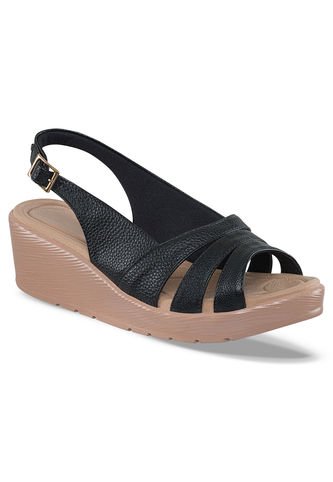 Sandalias Tacón Calista Negro Para Mujer Croydon Croydon