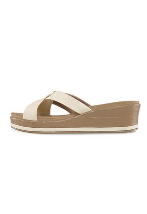 Sandalias Melek Beige Para Mujer Croydon