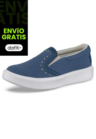 Tenis Casuales Cres Azul Croydon Para Mujer Croydon