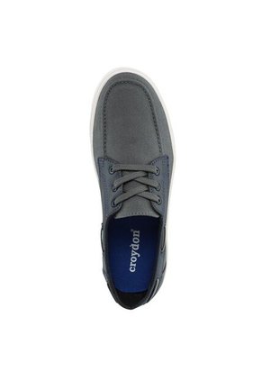 Tenis Okasaki Gris Para Hombre Croydon