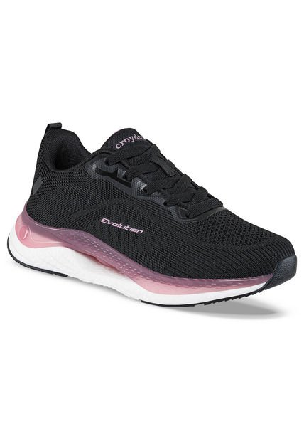 Tenis Running Drize Negro Para Mujer Croydon