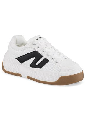 Tenis Quitil Blanco-Negro Croydon Para Mujer