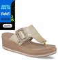 Sandalias Tacón Ivonne Oro Para Mujer Croydon de Croydon