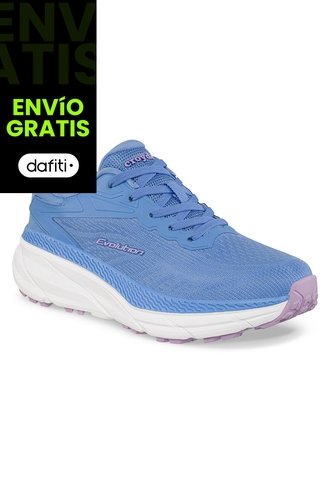 Tenis Trail Running Nvoy Azul Croydon Para Mujer Croydon