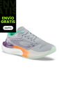 Tenis Running Mupu Gris-Naranja Croydon Para Mujer de Croydon