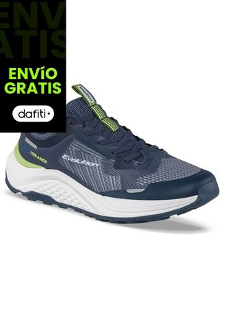 Tenis Trail Running Krib Azul Osc Croydon Para Hombre Croydon