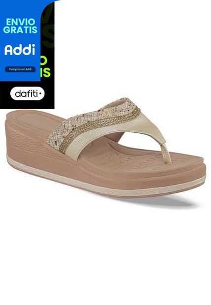 Sandalias Tacón Edit Oro Para Mujer Croydon