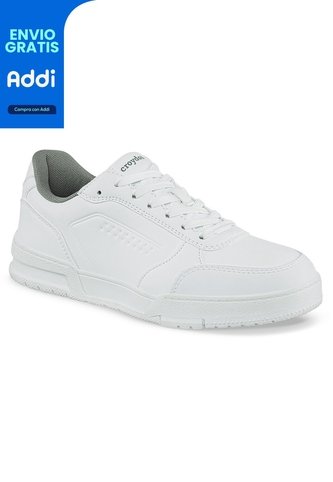 Tenis Colegio Krop Blanco Para Niño Y Niña Croydon Croydon