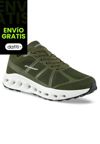 Tenis Running Garyk Verde Osc Croydon Para Hombre Croydon