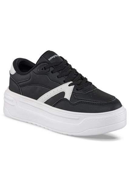 Tenis Urbanos Plitty Negro-Blanco Para Mujer Croydon
