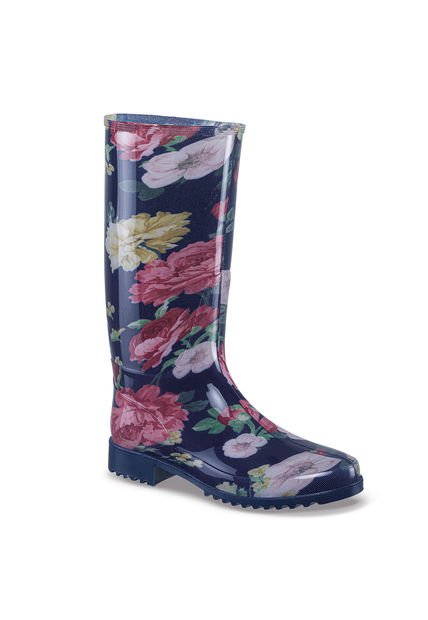 Botas Lluvia Haimi Azul Croydon Para Mujer
