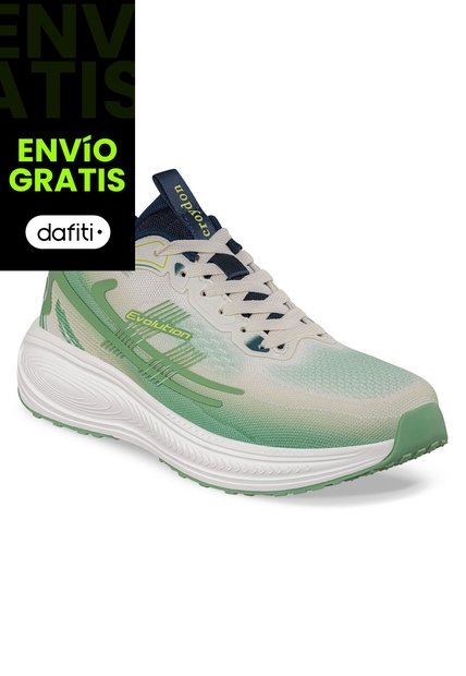 Tenis Running Tegal Verde Croydon Para Hombre