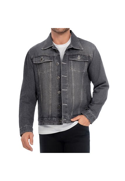 Chaqueta Alain Gris Osc Para Hombre Croydon