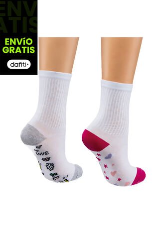 Medias Corazoncitos M.Color Para Mujer Croydon Croydon