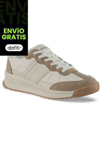 Tenis Urbanos Arcai Beige Croydon Para Hombre Croydon