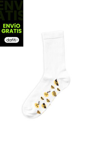 Medias Emoji Blanco Para Hombre Croydon Croydon