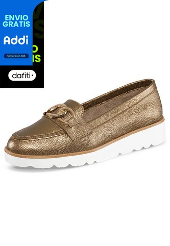 Mocasines Zaret Bronce Para Mujer Croydon Croydon