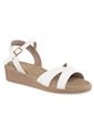 Sandalias Tacón Anna Blanco Para Mujer Croydon de Croydon