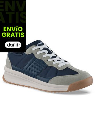 Tenis Urbanos Arcai Azul Osc Croydon Para Hombre Croydon