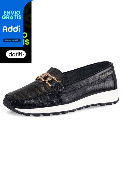 Mocasines Keila Negro Para Mujer Croydon
