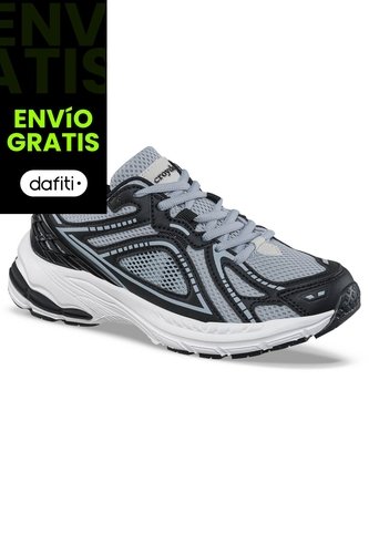 Tenis Urbanos Xecod Negro-Gris Croydon Para Mujer Croydon