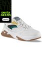 Tenis Urbanos Doter Blanco-Blanco Croydon Para Hombre de Croydon