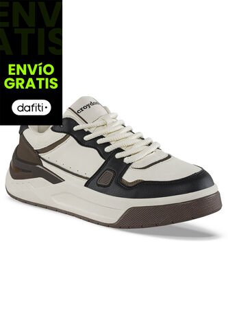 Tenis Urbanos Bavar Beige Croydon Para Hombre Croydon
