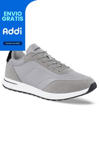 Tenis Clix Gris Para Hombre Croydon Croydon