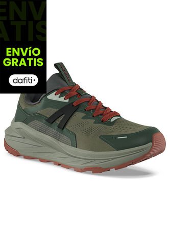Tenis Outdoor Libalo Verde Croydon Para Hombre Croydon