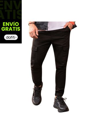 Pantalón Jonnas Negro Para Hombre Croydon Croydon