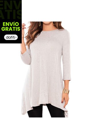 Vestido Claitin Gris Para Mujer Croydon Croydon