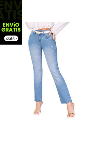 Jean Dania Azul Para Mujer Croydon Croydon