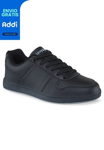 Tenis Colegio Radin C Negro Para Niño Y Niña Croydon Croydon