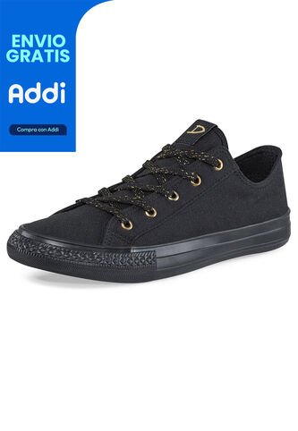Zapatos School Cake Negro-Negro Para Mujer Croydon Croydon