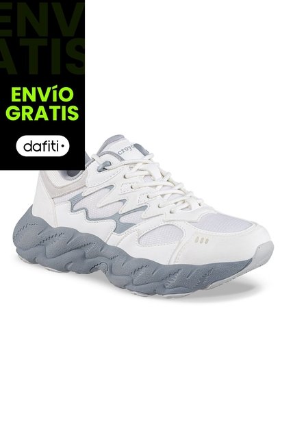 Tenis Urbanos Libar Blanco Croydon Para Mujer