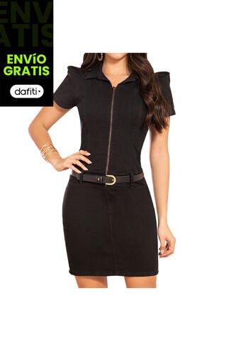 Vestido Claudia Negro Para Mujer Croydon Croydon