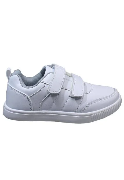 Tenis Gomosos Colegial  Blanco Croydon