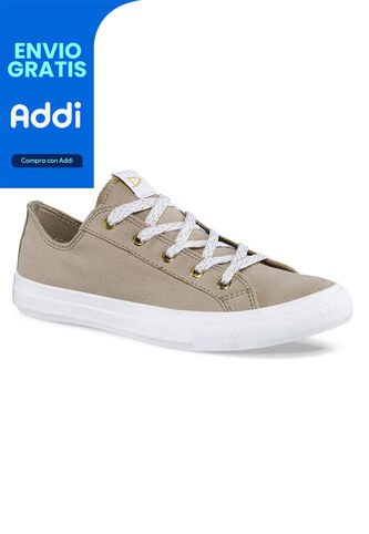 Zapatos School Cake Beige-Beige Para Mujer Croydon Croydon