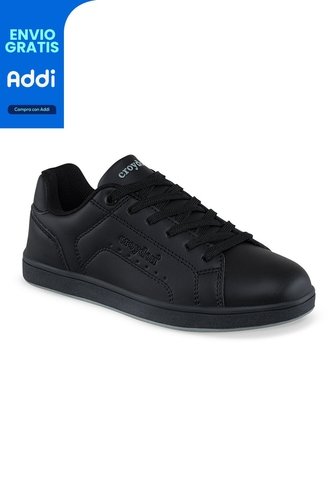 Tenis Colegio Tirtel C Negro Para Niño Y Niño Croydon Croydon