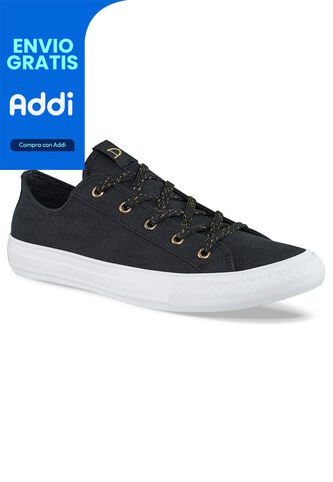 Zapatos School Cake Negro-Blanco Para Mujer Croydon Croydon