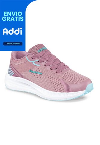 Tenis Running Tarol Rosa Para Niña Croydon Croydon
