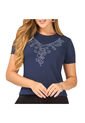 Blusa Asia Azul Osc Para Mujer Croydon de Croydon