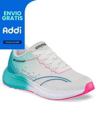 Tenis Running Sotta Blanco Para Niña Croydon Croydon